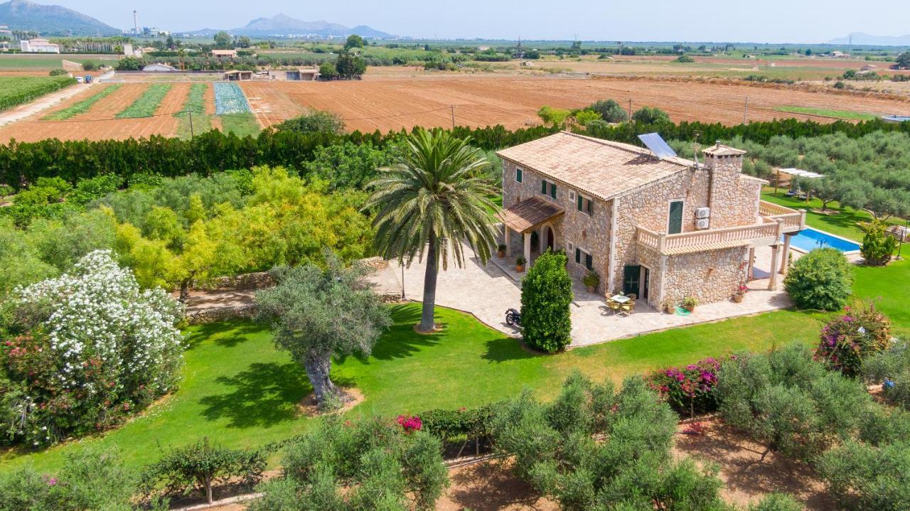 Villa Lagoon Sa Pobla Luaran gambar