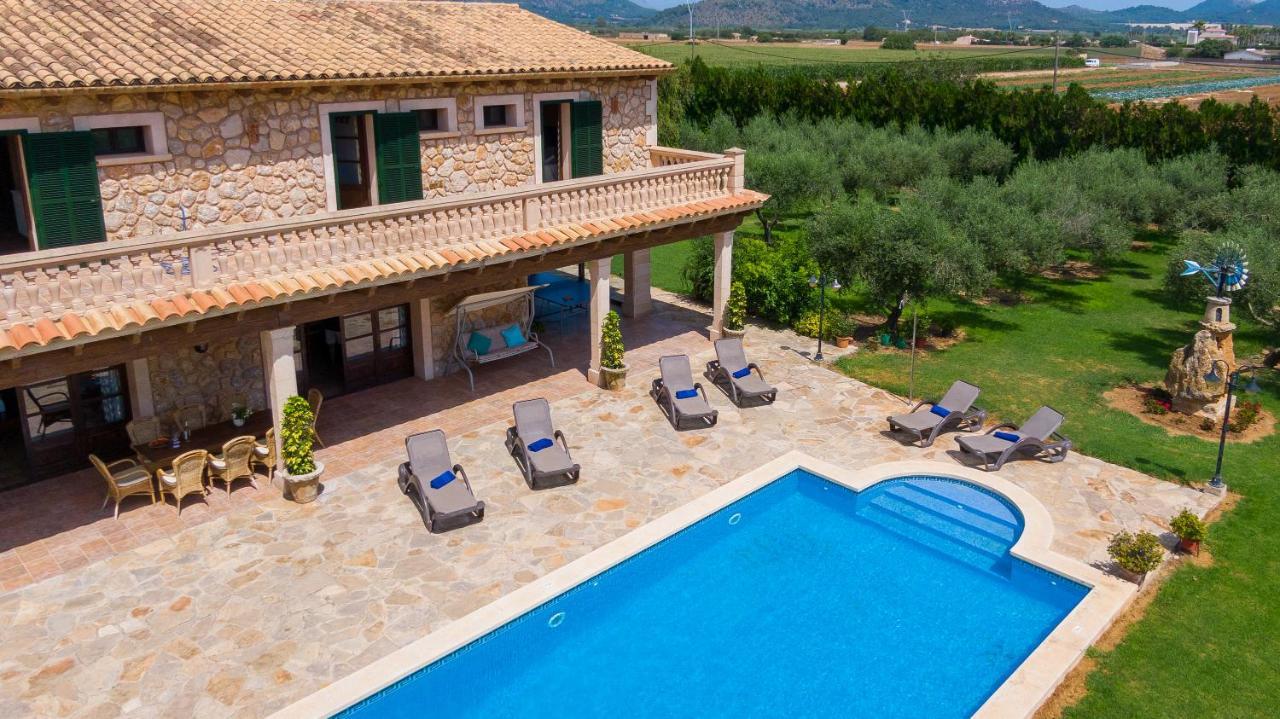 Villa Lagoon Sa Pobla Luaran gambar